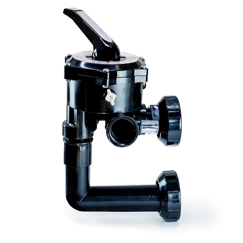 Válvula lateral 1,5″ / 2″ 6 vías completa